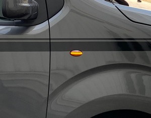 Blinker Satz schwarz