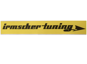 Aufkleber Irmscher Tuning 3 x 20 cm