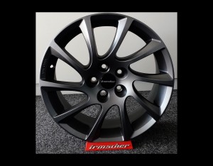 LM-Felgen-Satz Turbo-Star Black Design 17''