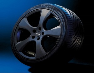 Winterkomplettrad-Satz Evo Star Black Design 18``