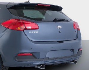 Nachschalldämpfer Kia Ceed 1.4 Benziner