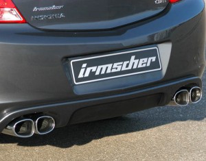 Vierrohr-Nachschalldämpfer links/rechts (1,6l und 1,8l mit Frontantrieb)