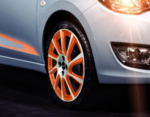 Allwetter Satz Turbo-Star Orange Exclusiv Design 17``