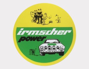 Aufkleber Irmscher Power Groß