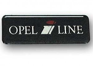 OPEL i LINE Logo für Zierleiste