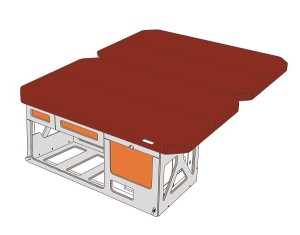 Schlafmodul in Farbe 55                