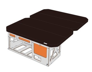 Schlafmodul in Farbe 57          