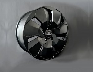 Light alloy wheels set Cosmo Star black (inch 19)