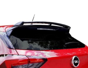 Roof spoiler is (Irmscher Sport)