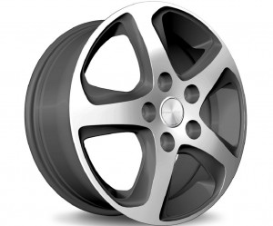 Light alloy wheel set Wave star design exclusive (17 inch)