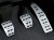 Pedal set with Irmscher logo