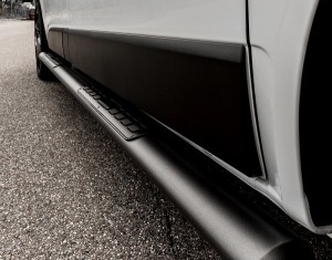 Step pipe set oval L2 black   