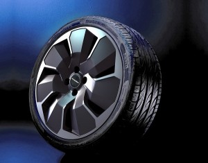 Wheel kit in Cosmo Star exclusiv design (19 inch) with winter tire