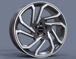 Set of Hydra-Star Exclusiv Design 20-inch alloy wheels