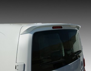 Rear roof spoiler (wing type doors)