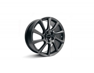 Light alloy wheels kit Turbo Star black Design (18 inch)