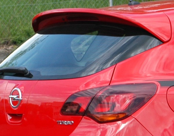 Rear roof spoiler