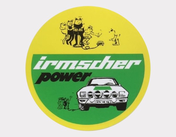 Irmscher Power Aufkleber groß