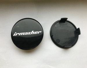 Irmscher center caps (black)