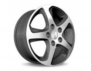 Wheel kit in Wave Star design (17 inch) with winter tire