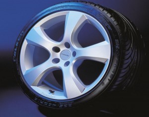 Wheel kit in Evo Star design (20 inch) with winter tire