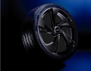 Juego completo de ruedas todo tiempo Heli-Star Black Design 18" incl. TPMS 5x130