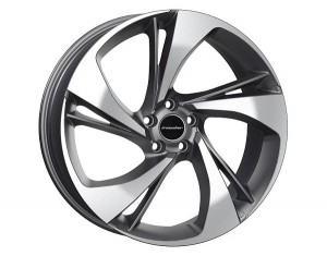 Light alloy wheels kit in Heli Star design (20 inch)