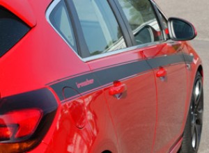 Folie decor set zwart