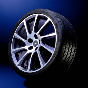 Wheel kit in Turbo Star design (17 inch) with winter tire